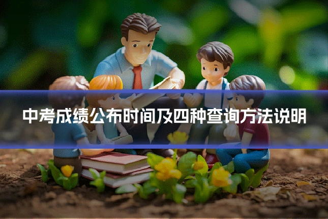 中考成绩公布时间及四种查询方法说明