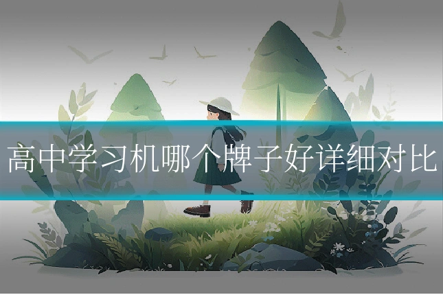 高中学习机哪个牌子好详细对比