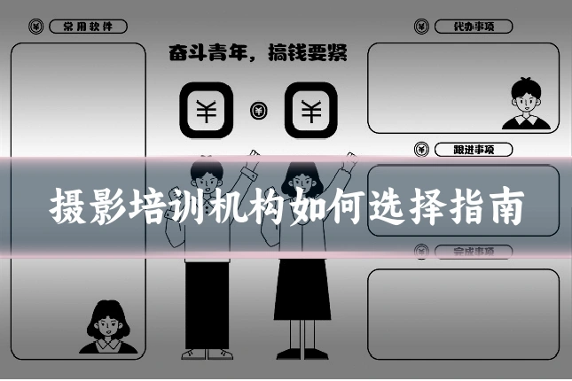 摄影培训机构如何选择指南