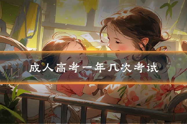 成人高考一年几次考试