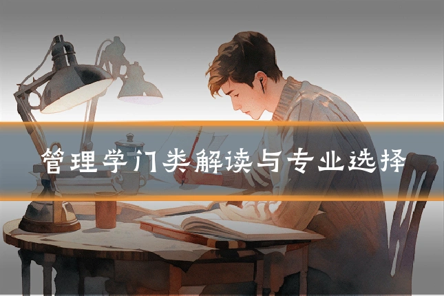 管理学门类解读与专业选择