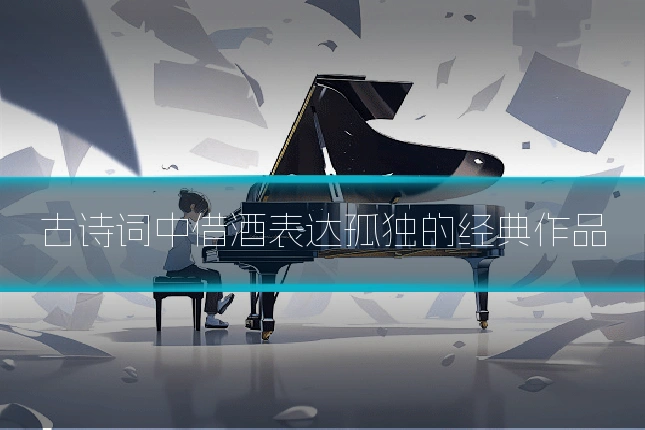 古诗词中借酒表达孤独的经典作品