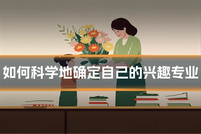 如何科学地确定自己的兴趣专业