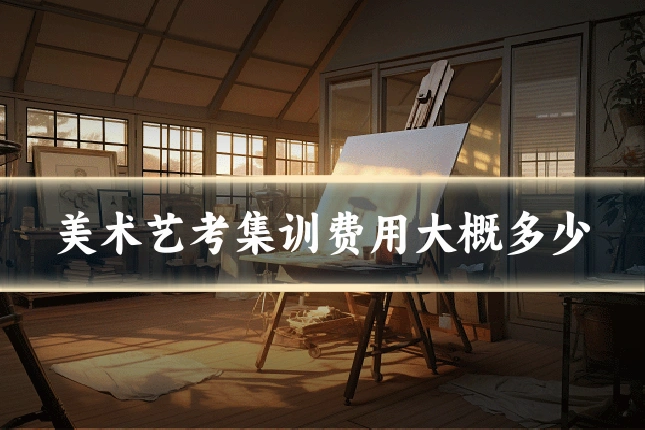 美术艺考集训费用大概多少