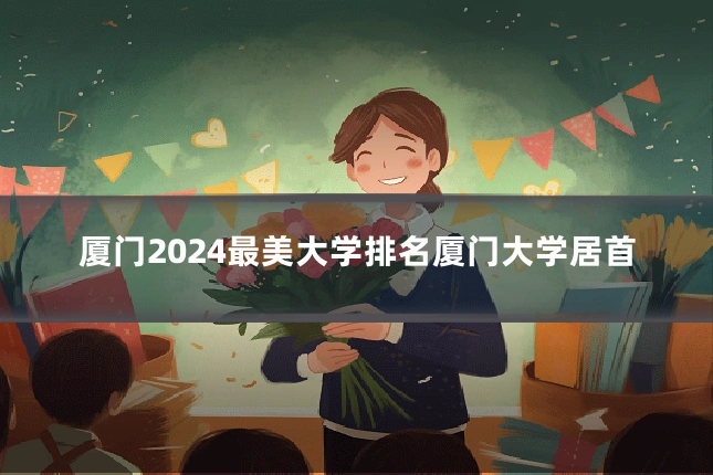 厦门2024最美大学排名厦门大学居首