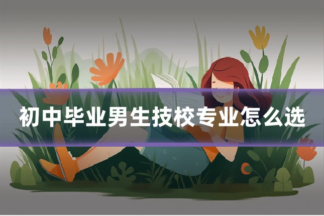 初中毕业男生技校专业怎么选