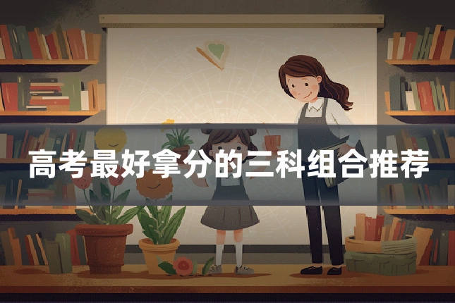 高考最好拿分的三科组合推荐