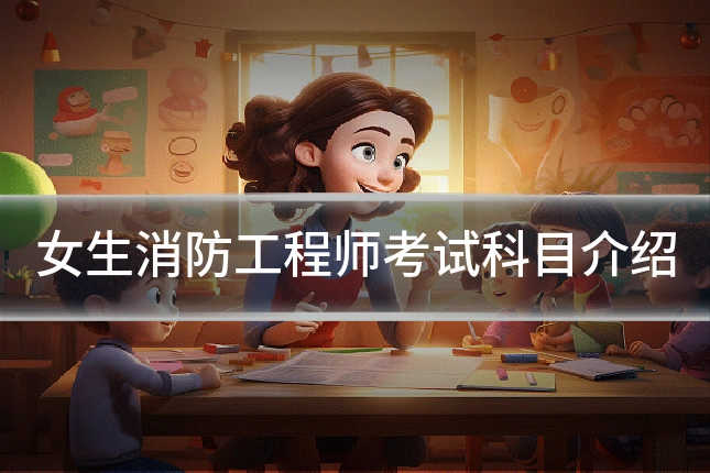 女生消防工程师考试科目介绍