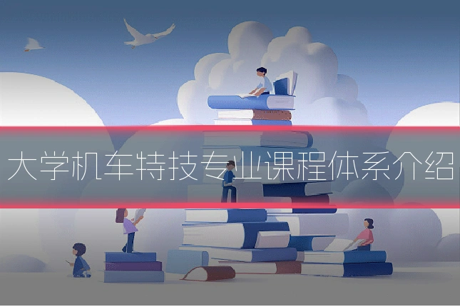 大学机车特技专业课程体系介绍