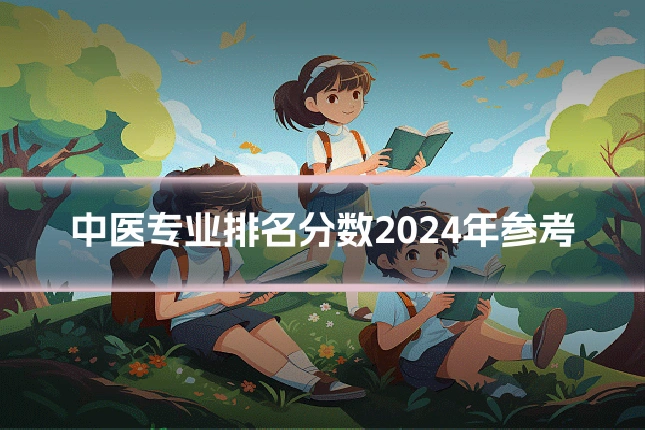 中医专业排名分数2024年参考