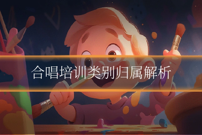 合唱培训类别归属解析
