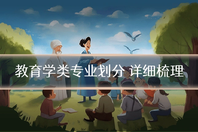 教育学类专业划分 详细梳理