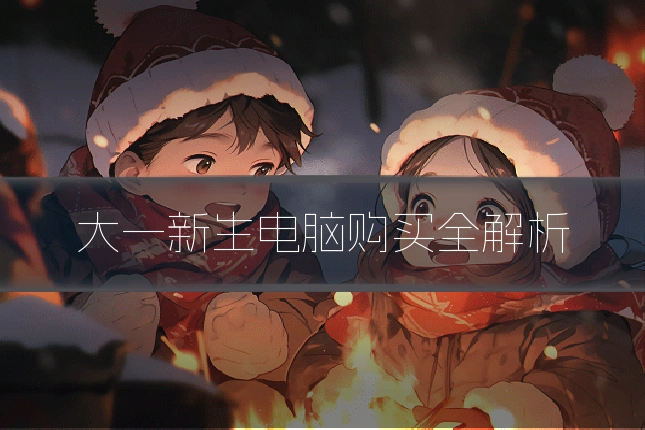 大一新生电脑购买全解析