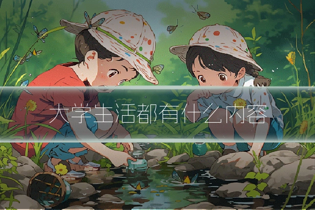 大学生活都有什么内容