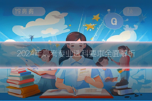 2024年高考专业选科要求全面解析