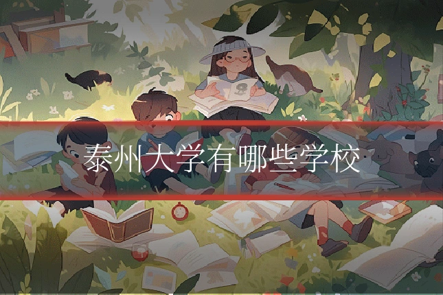 泰州大学有哪些学校