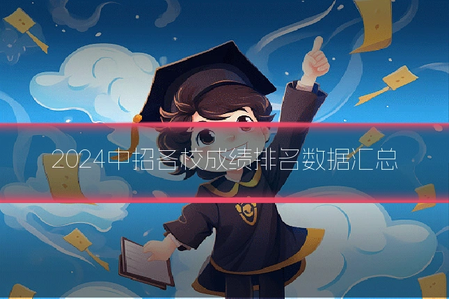 2024中招各校成绩排名数据汇总