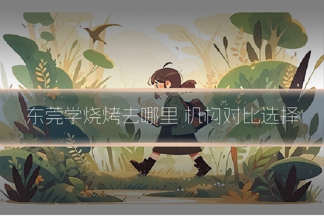 东莞学烧烤去哪里 机构对比选择