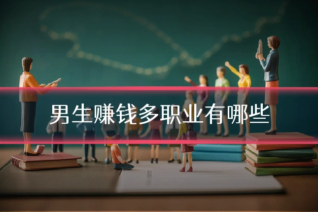 男生赚钱多职业有哪些