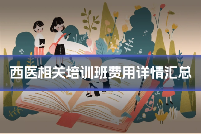 西医相关培训班费用详情汇总