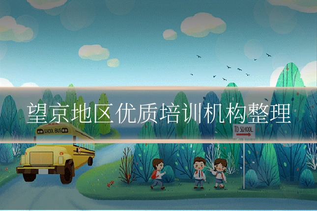 望京地区优质培训机构整理