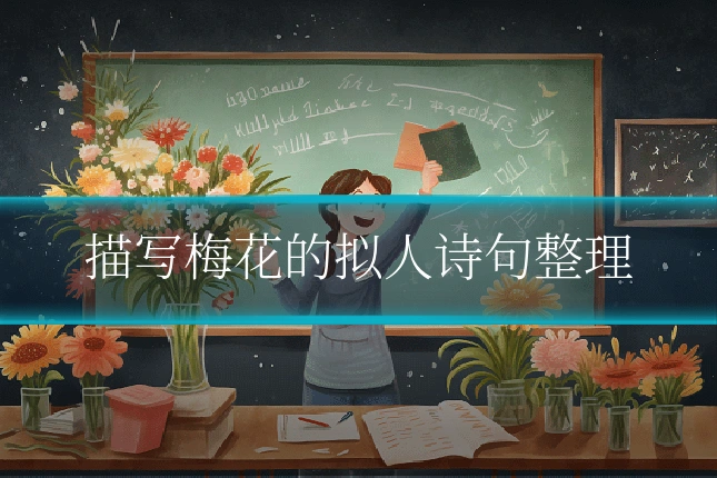 描写梅花的拟人诗句整理
