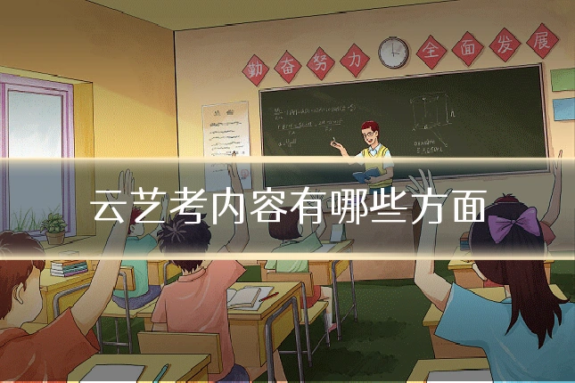云艺考内容有哪些方面