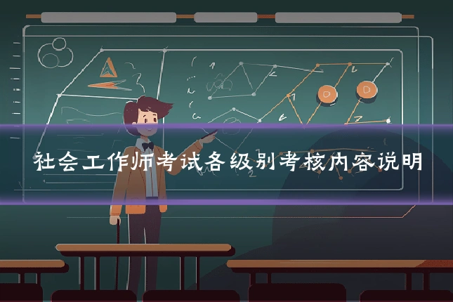 社会工作师考试各级别考核内容说明