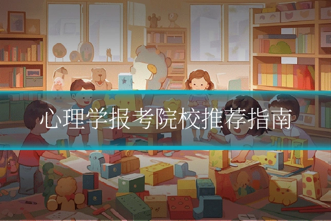 心理学报考院校推荐指南