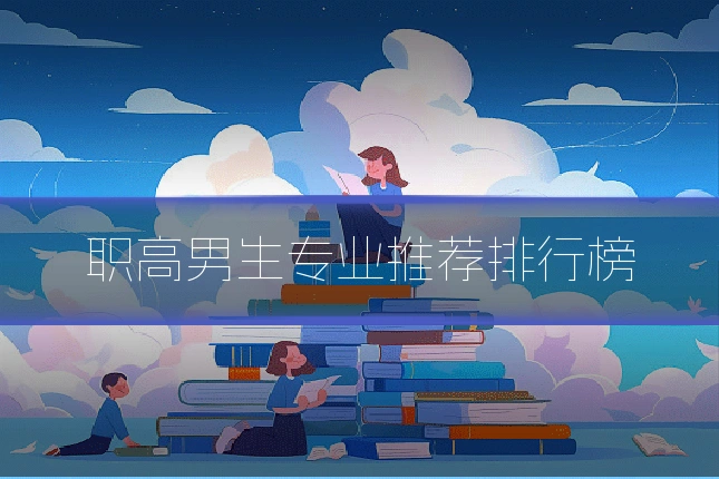 职高男生专业推荐排行榜