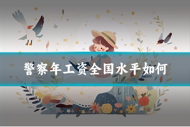 警察年工资全国水平如何