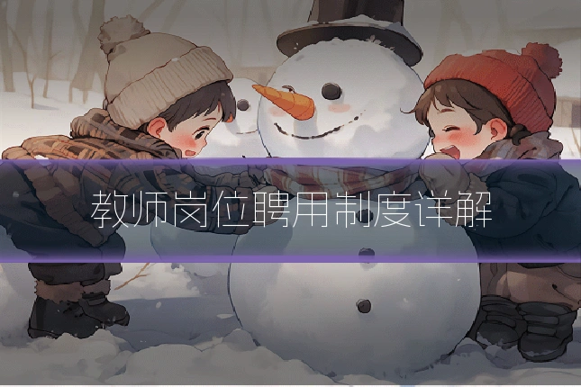 教师岗位聘用制度详解
