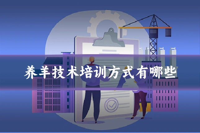 养羊技术培训方式有哪些
