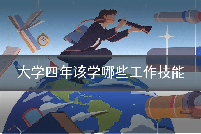 大学四年该学哪些工作技能