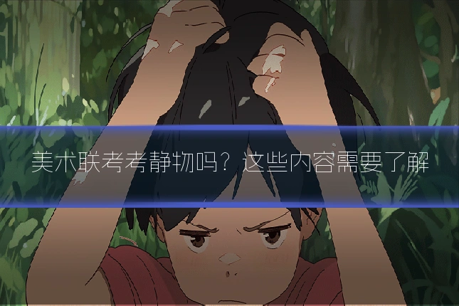 美术联考考静物吗？这些内容需要了解