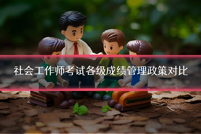 社会工作师考试各级成绩管理政策对比