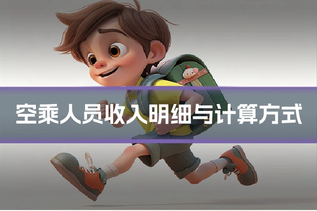 空乘人员收入明细与计算方式