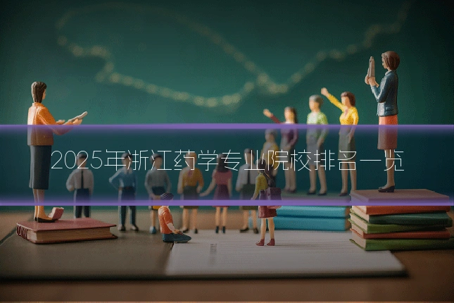 2025年浙江药学专业院校排名一览