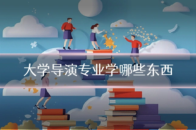 大学导演专业学哪些东西