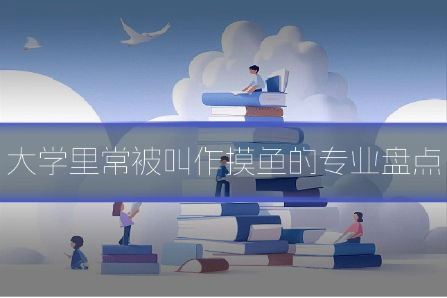 大学里常被叫作摸鱼的专业盘点