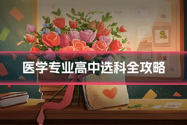 医学专业高中选科全攻略