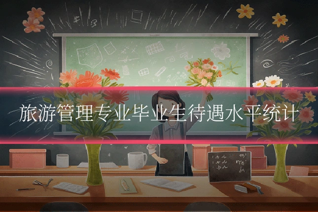 旅游管理专业毕业生待遇水平统计