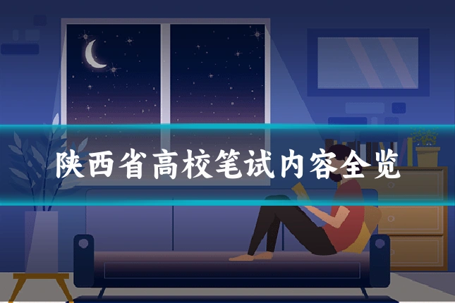 陕西省高校笔试内容全览