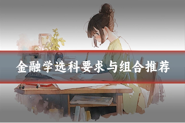 金融学选科要求与组合推荐