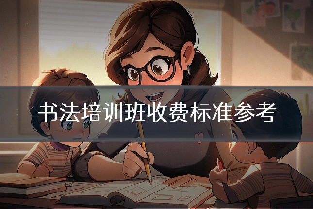 书法培训班收费标准参考