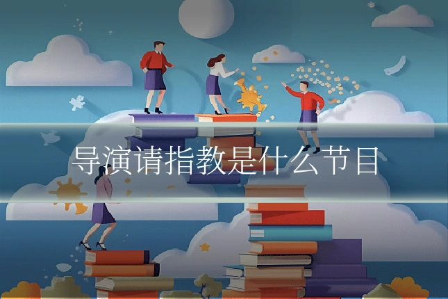 导演请指教是什么节目
