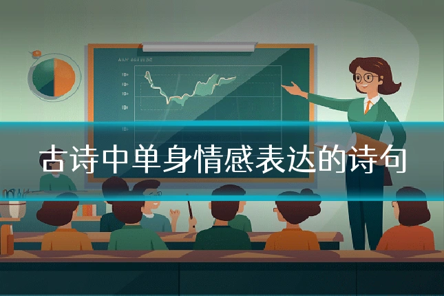 古诗中单身情感表达的诗句
