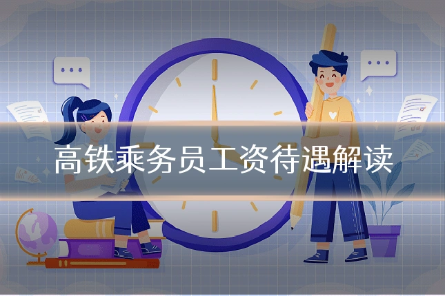 高铁乘务员工资待遇解读
