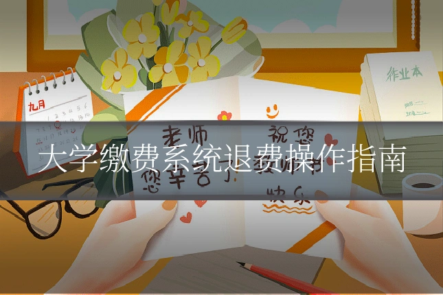 大学缴费系统退费操作指南