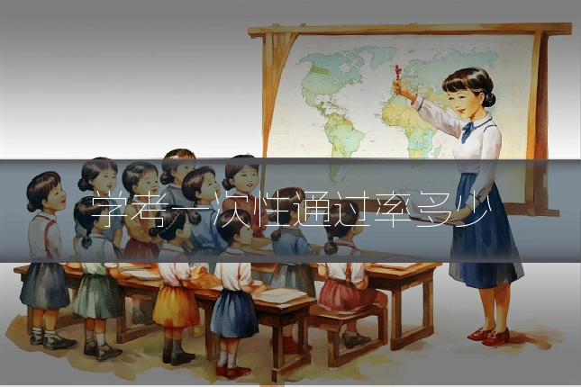 学考一次性通过率多少
